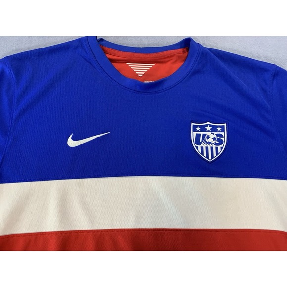 Nike Dri-Fit Authentic US Soccer Team Jersey Color Block Men's Size XL FIFA - Picture 4 of 9